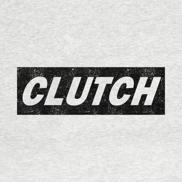 Clutch - distressed small box logo by PaletteDesigns